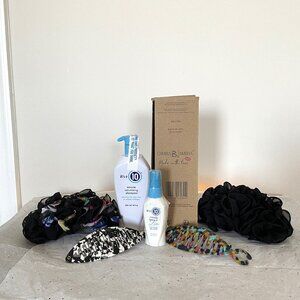 Miracle Volumizing Shampoo, Conditioner, Hairbrush and Free Hair Clips